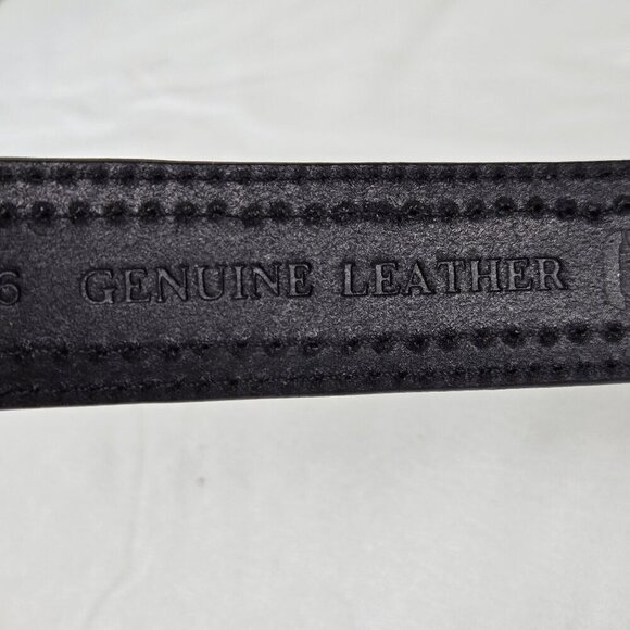 Chico's Size Small Southwestern Beaded & Leather Belt Hook & Loop Closure - Picture 11 of 12